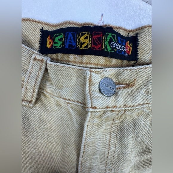 VTG 80’s SASSOON 100% Cotton Ultra High Rise Jeans Womens Small (2-4)* - Picture 3 of 11